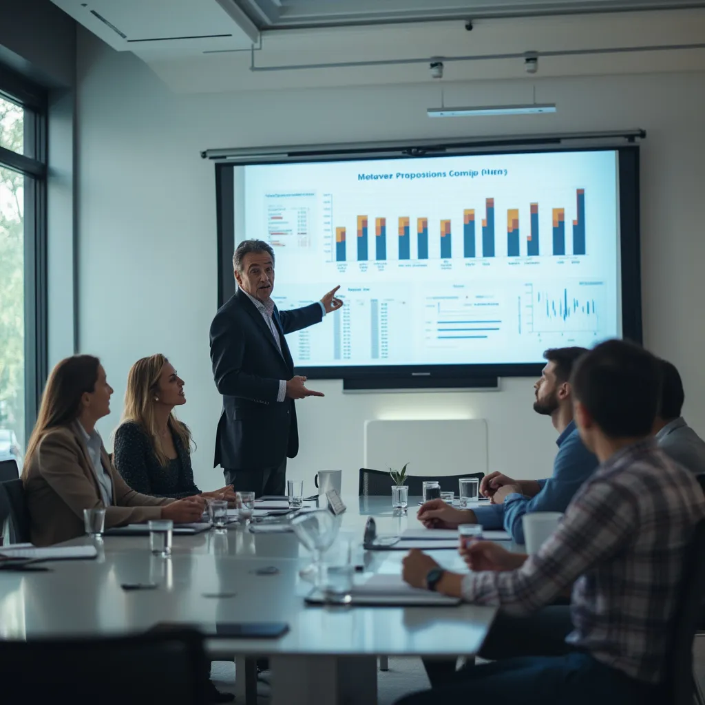 Visión futurista de negocios en España